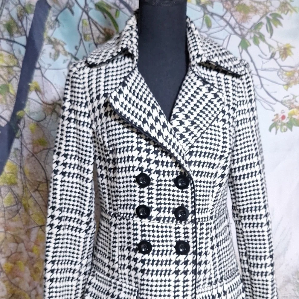 B-wear wear California Med, pea coat black/ white